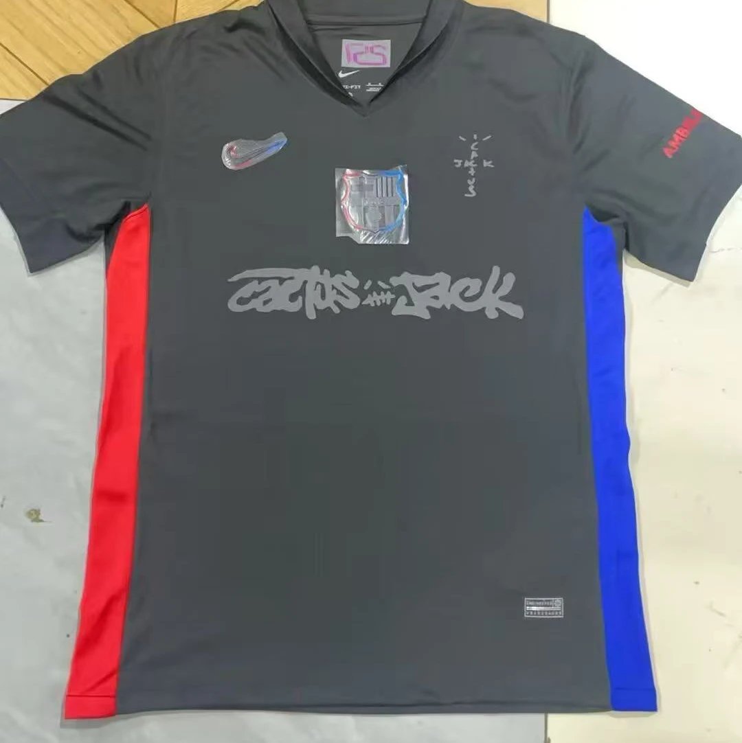 CAMISETA BARÇA TRAVIS SCOTT CUSTOM