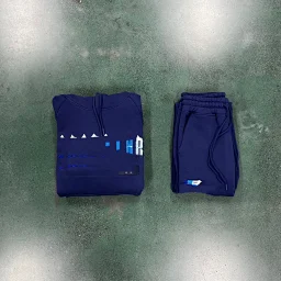 thumbnail for 4-color zipper suit - dark blue