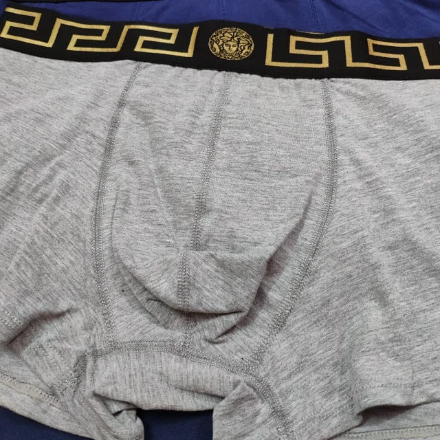 Versace Underwear Men's Greca-waistband boxer briefs, 3-pack product detail image 12