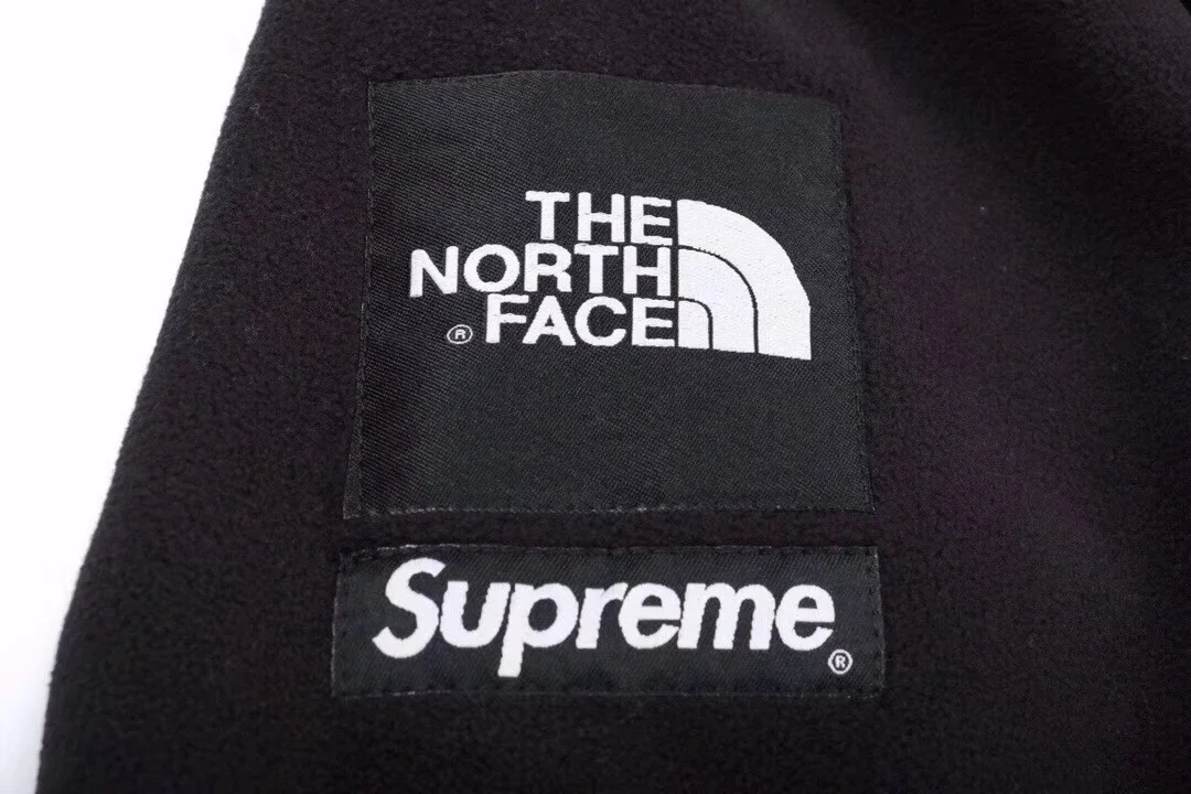 Supreme The North Face联‎名18Fw Expedition 拼​色‎摇​粒​绒‎外套