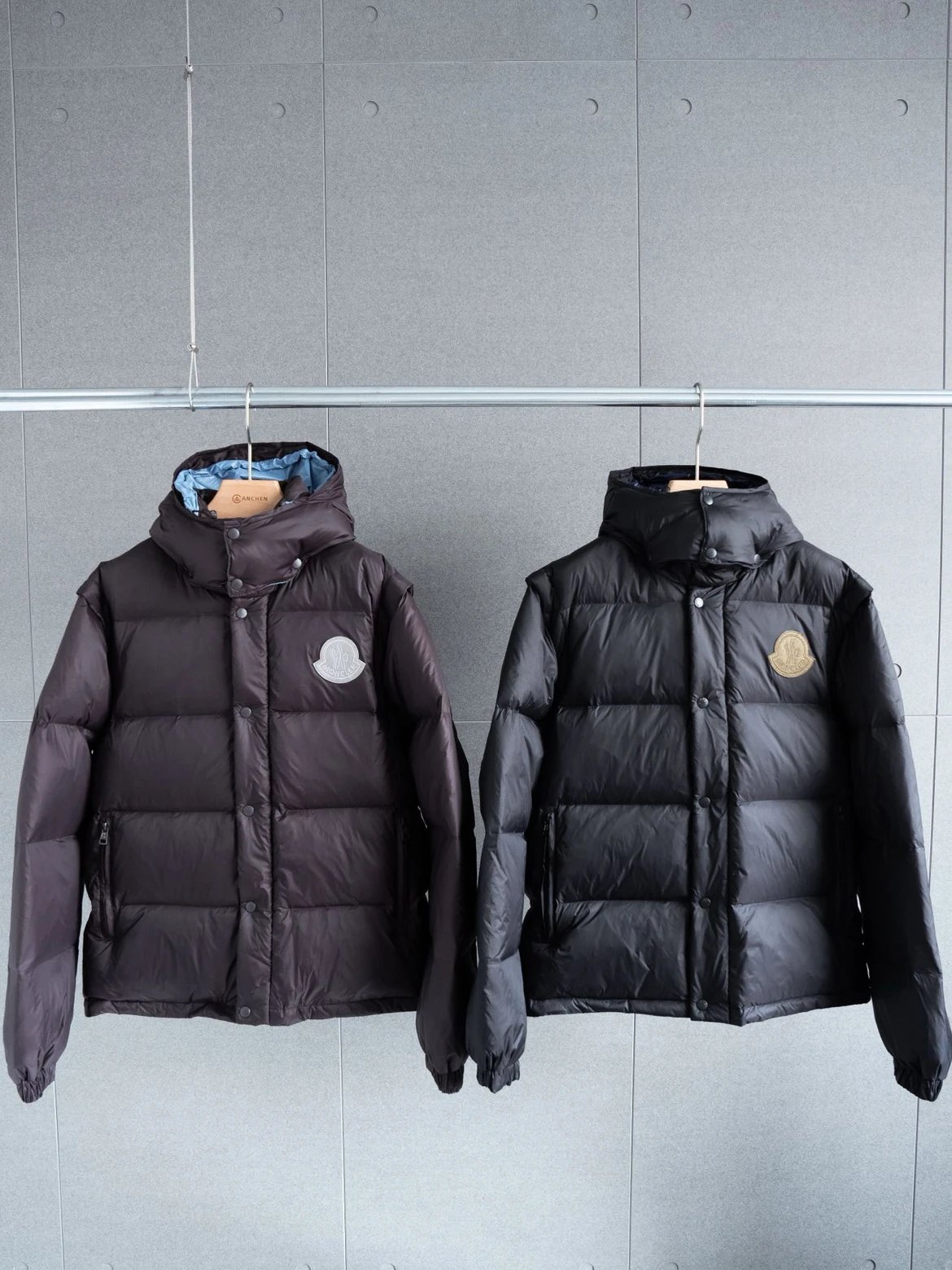 Moncler 蒙口 可拆卸羽绒服 Cyclone二合一羽绒服外套  男女通穿