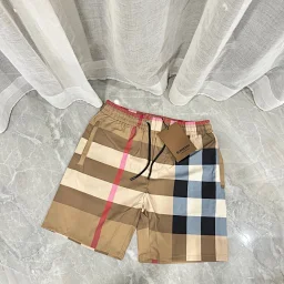 thumbnail for WS Bapai classic print casual beach shorts classic cropped pants unisex