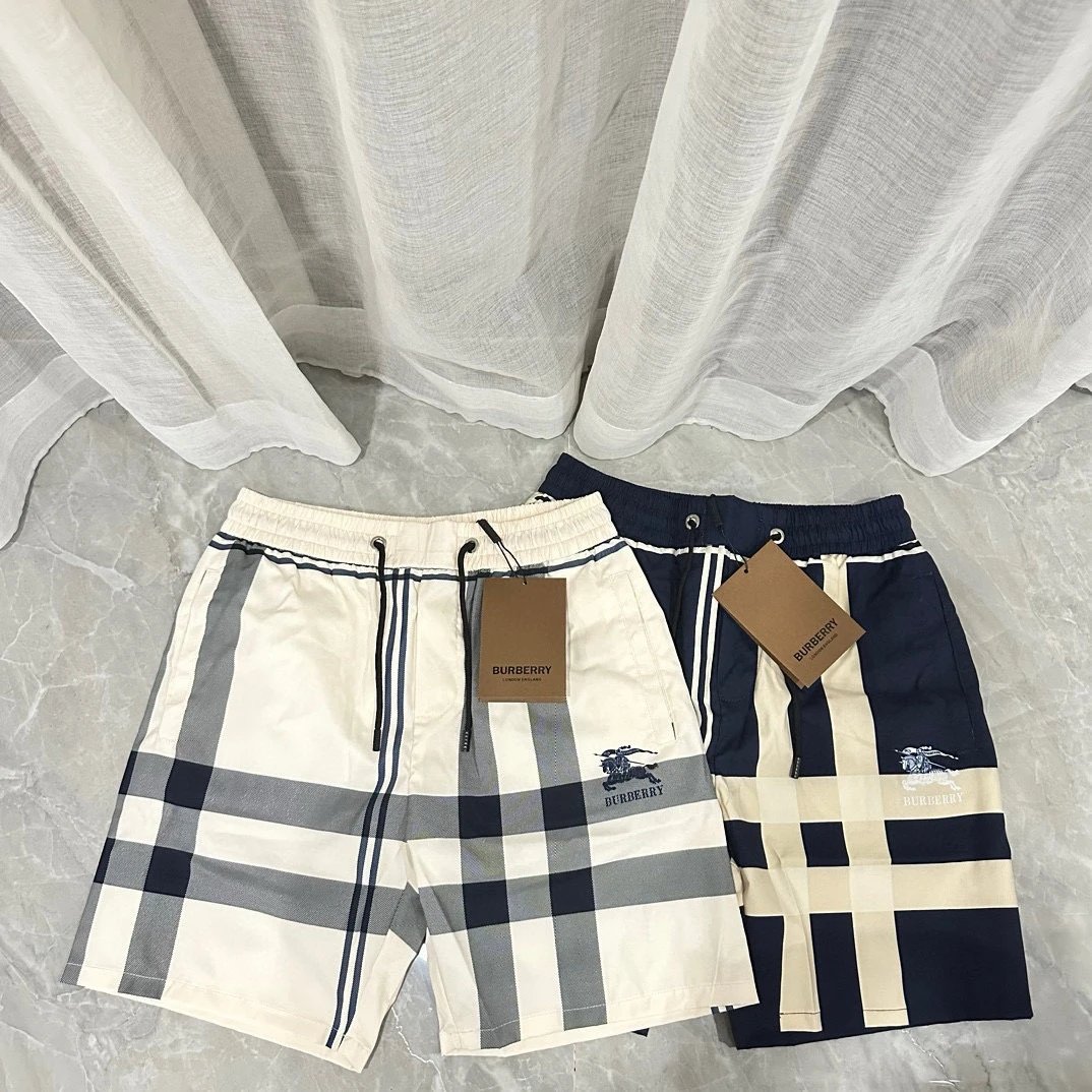 RS brand classic printed casual beach shorts, classic five quarter pants, unisex
