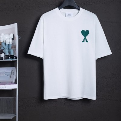 AMI Paris's Ami de Coeur series short-sleeved T-shirts - rep Ami Paris