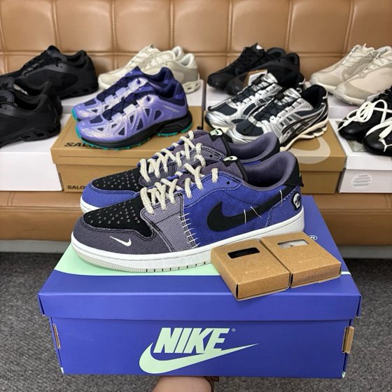 Zion Williamson x Air Jordan 1 AJ1 Low OG Voodoo Doll 2.0 Deep Blue Style Code: IH2309-500