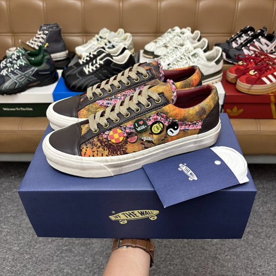 Vans Premium Old Skool 36 Distressed Skate Shoes Brown Style: VN000D9RENB