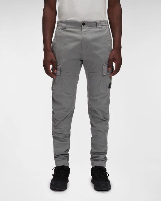 Spot new foreign trade tide men Korean version of the Slim and thin to improve the hip work pants male youth students casual straight pants Garment Dyed Cargo Pants
