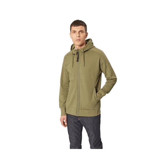 High quality Spot new fall and winter men's cardigan zipper hooded thickened sweater jacket youth students Korean loose casual sports tide men Cardigan zipper hoodie