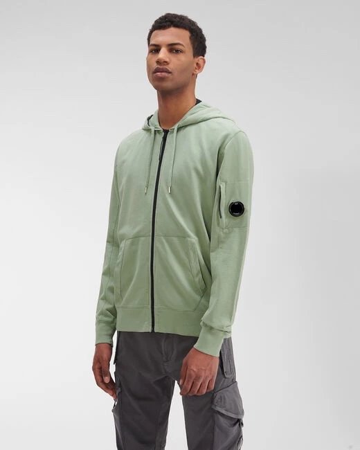 新款秋冬开衫拉链连帽卫衣 cp  Light Fleece Garment Dyed Hoodie 潮牌 韩版 休闲运动户外 外套男装  2