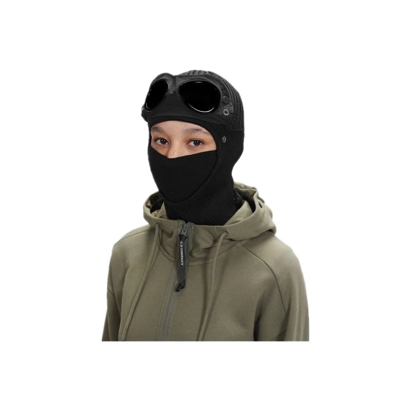 新款秋冬青年男士防寒保暖针织帽韩版情侣帽子潮  Knitted hat 户外出游防风面罩 休闲帽子 5