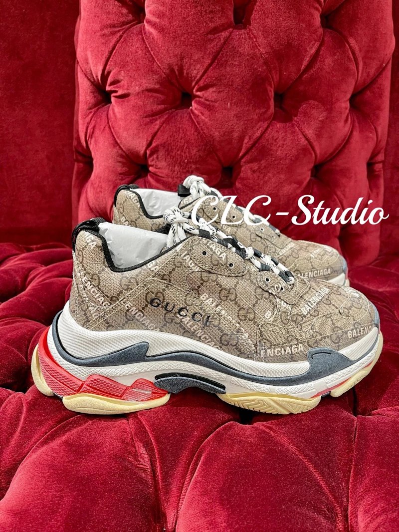 Balenciaga Guc X Blcg The Hacker Project Triple S