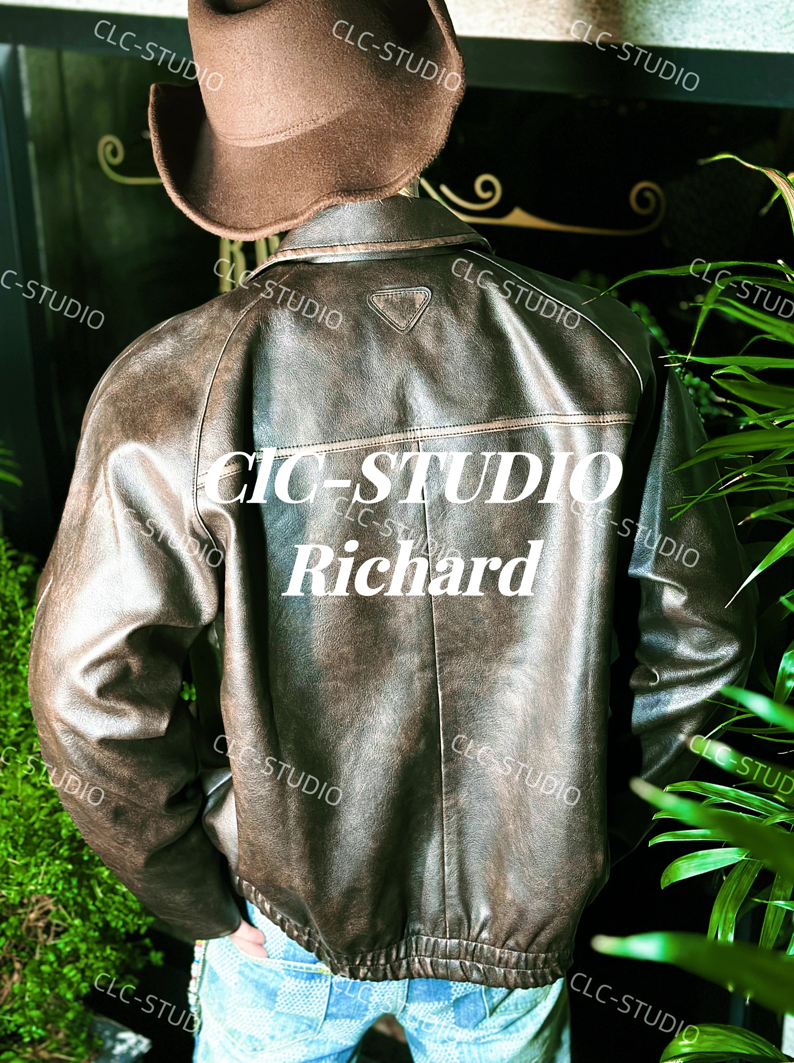 CLC-STUDIO Richard Leather Jac