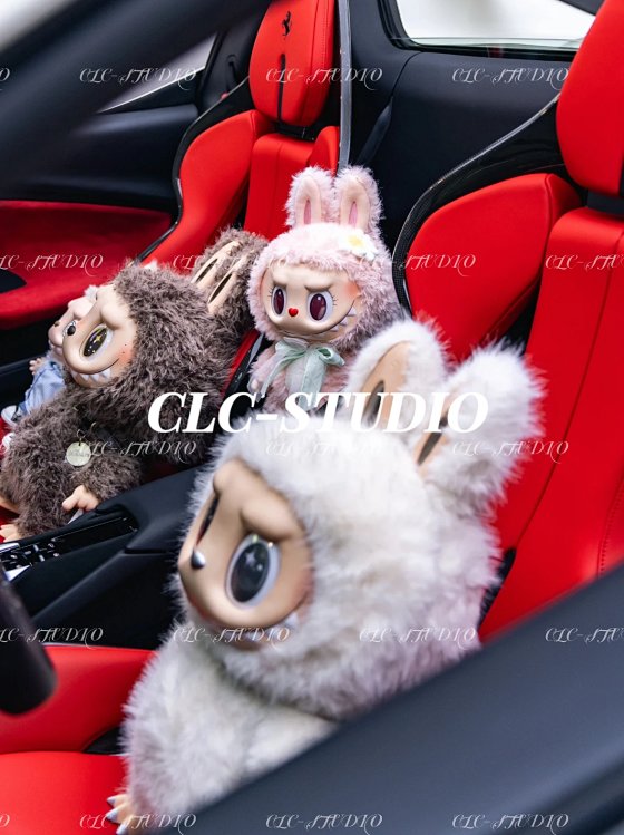 【 Flagship Store Stock 】 Certified Pop Mart THE MONSTERS Vinyl Plush Pendant Labubu3.0 Front High Energy Series/Box of 6