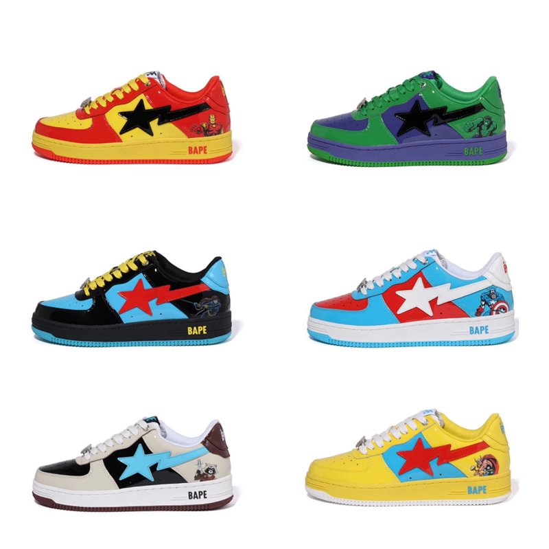 M Rvel X Bape Sta