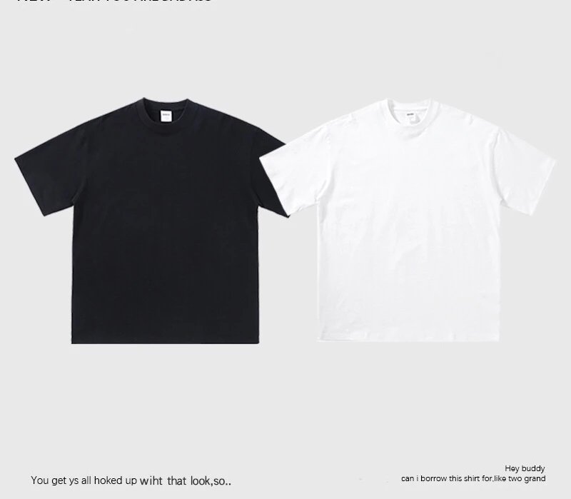 Summer New Arrival Versatile Solid Color Combed Cotton Crew Neck Short Sleeve T-Shirt Unisex
