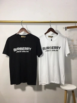 thumbnail for bur字母印花男女同款短袖t恤简约时尚经典