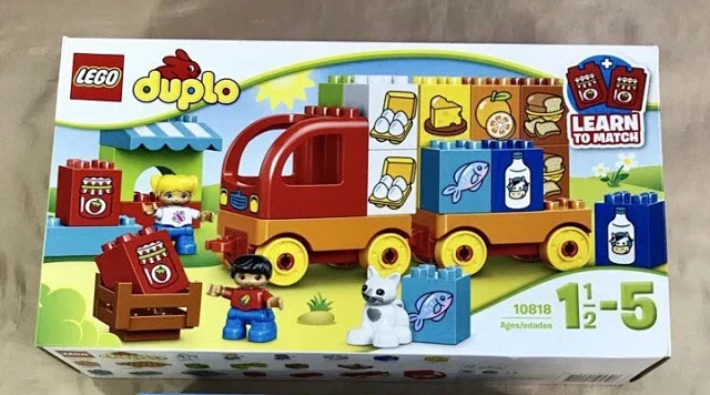 德国lego乐高玩具店专柜正品 儿童益智乐高lego 得宝系列大颗粒卡车和食物 德国lego乐高玩具店专柜正品 儿童益智乐高lego 得宝系列大颗粒卡车和食物