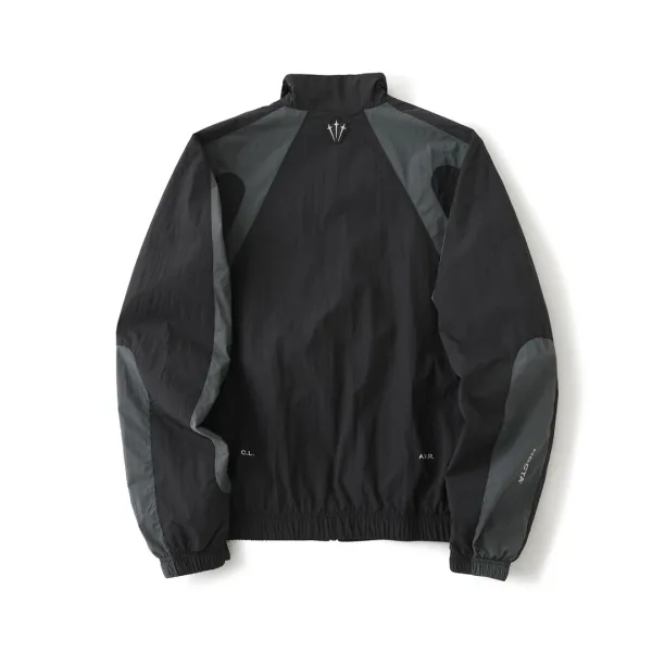 Nike Windrunner Jacket and Pants Set Black/Gray Tracksuit - 22