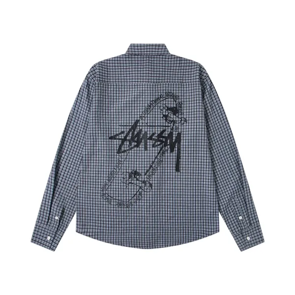 Stüssy Dice Print Shirt Beige Pink Shirt - 22