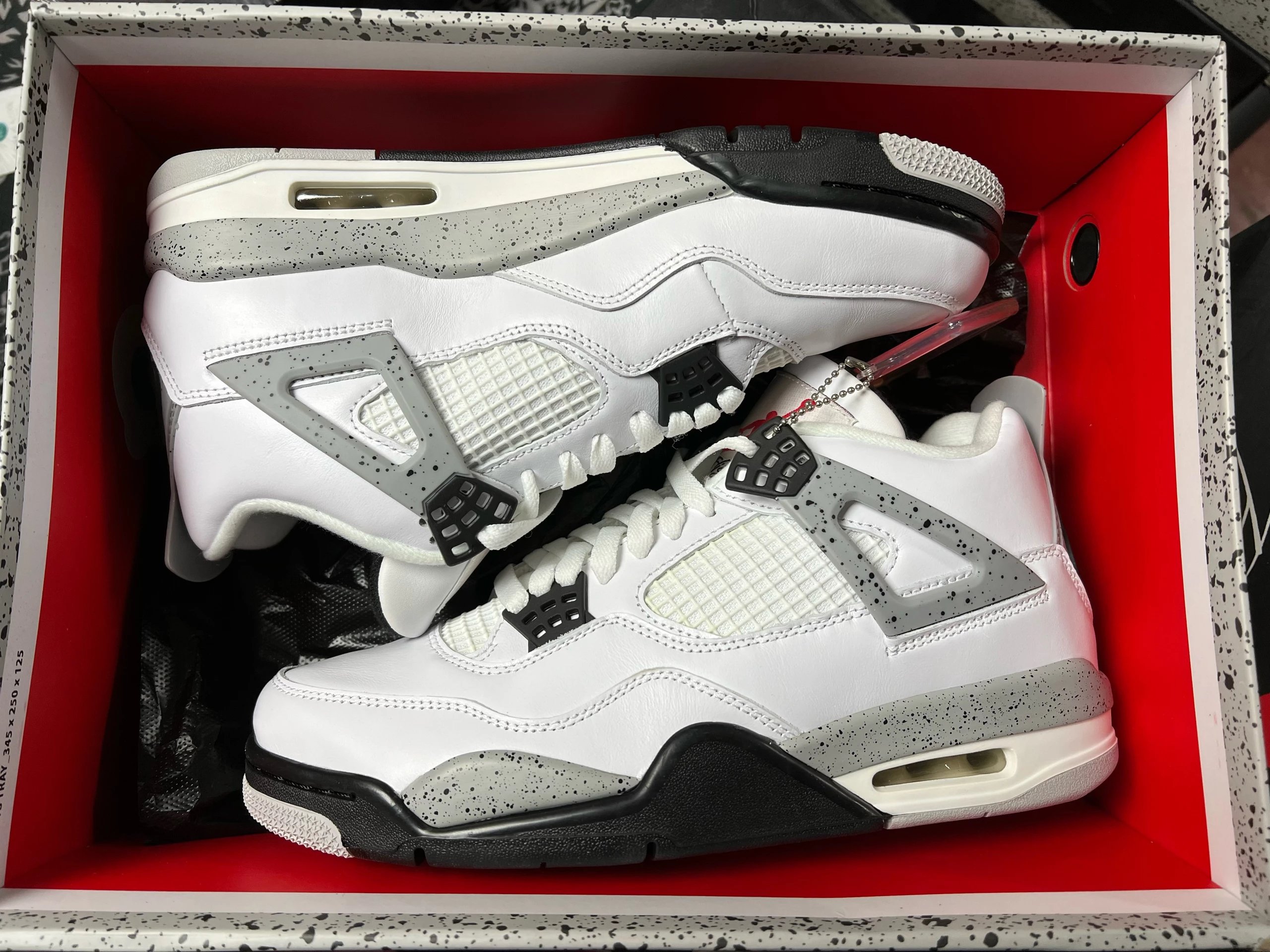 Air Jordan 4 White Cement