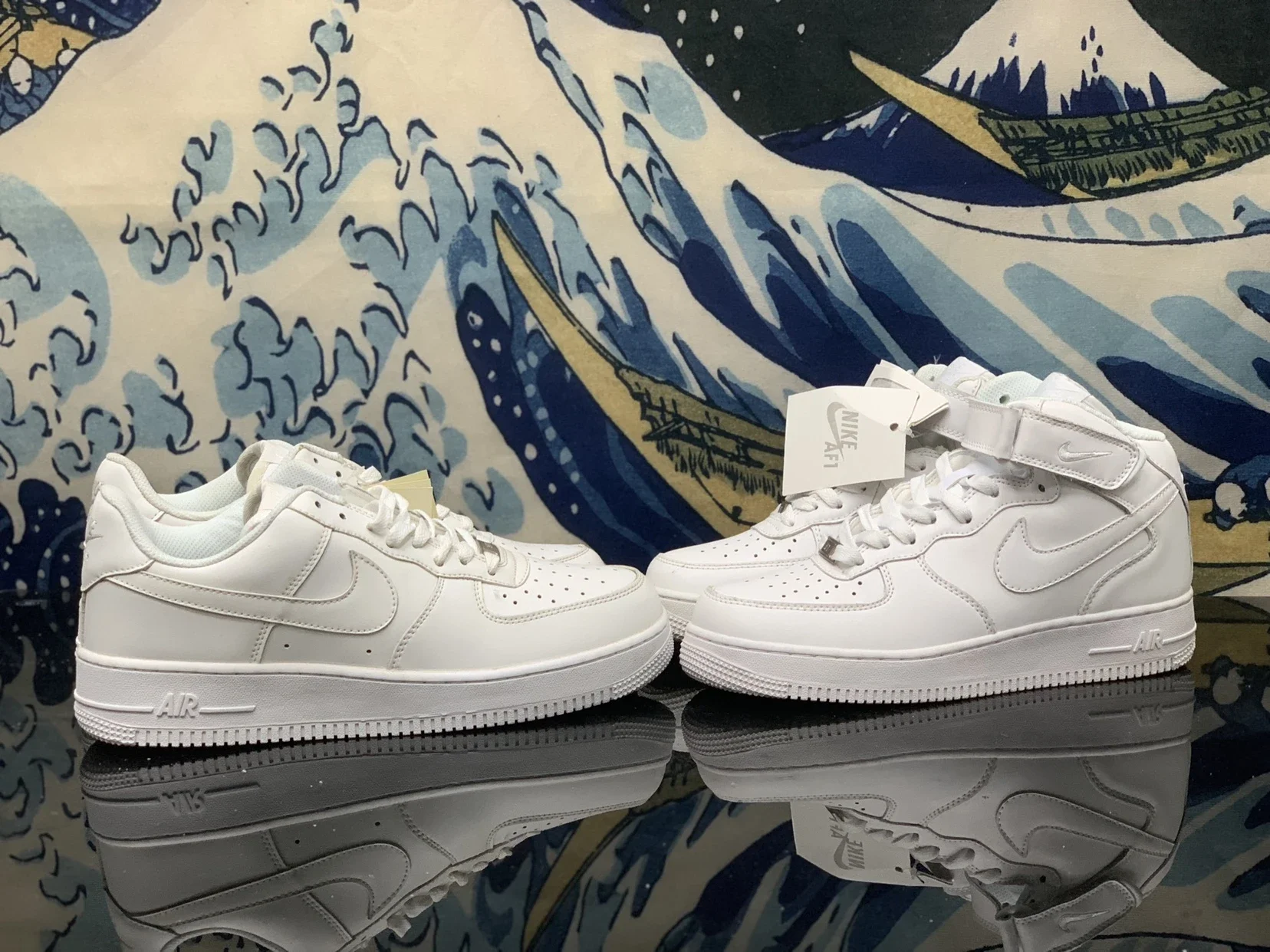 Air Force 1 Af1空军一号纯白低帮男女情侣款板鞋全新批次头层皮内置气垫 永恒经典