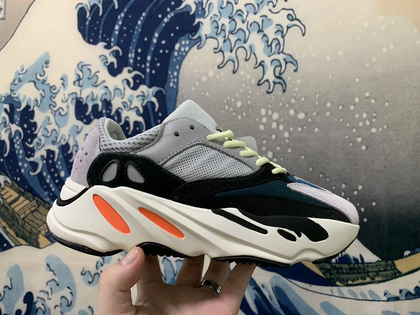 Adidas Yeezy Boost 700 Mauve 侃爷椰子老爹鞋真巴斯夫尺码做到48