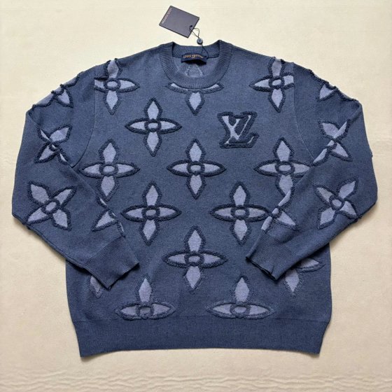 Embroidered Floral Knit Sweater