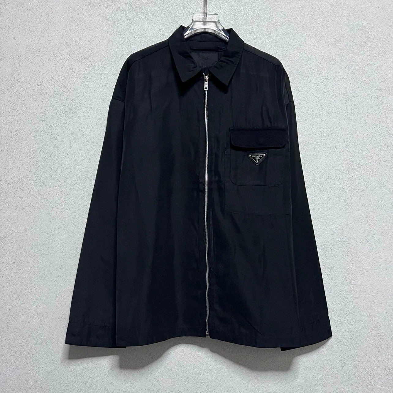 Pocket micro label jacket jacket