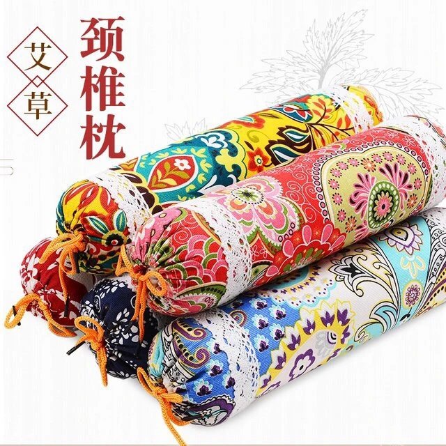 特惠 艾草颈椎矫正枕艾草颈椎矫正枕 安神助眠 矫正改善颈椎问题 纯艾草填充艾草枕头