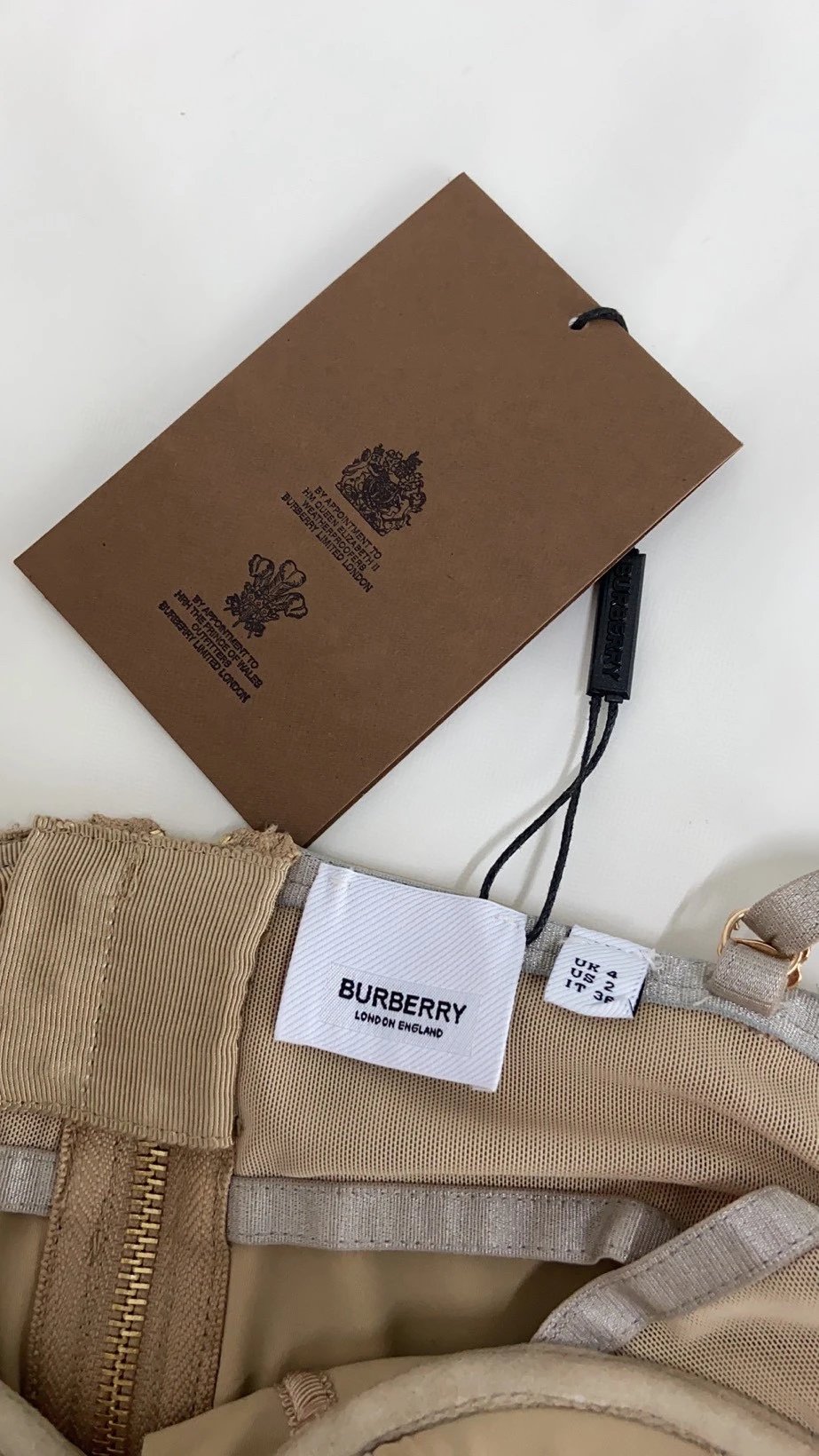 Burberry Clothing Label
