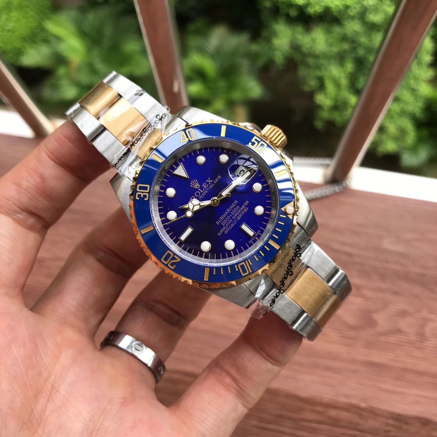 Two-Tone Blue Submariner