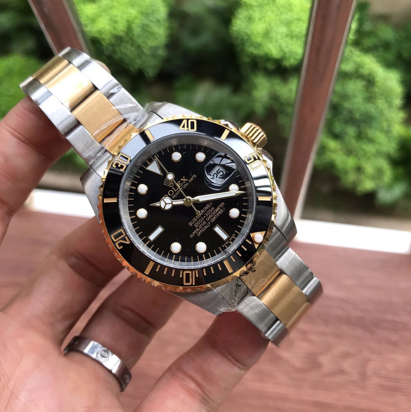 Two-Tone Black Submariner