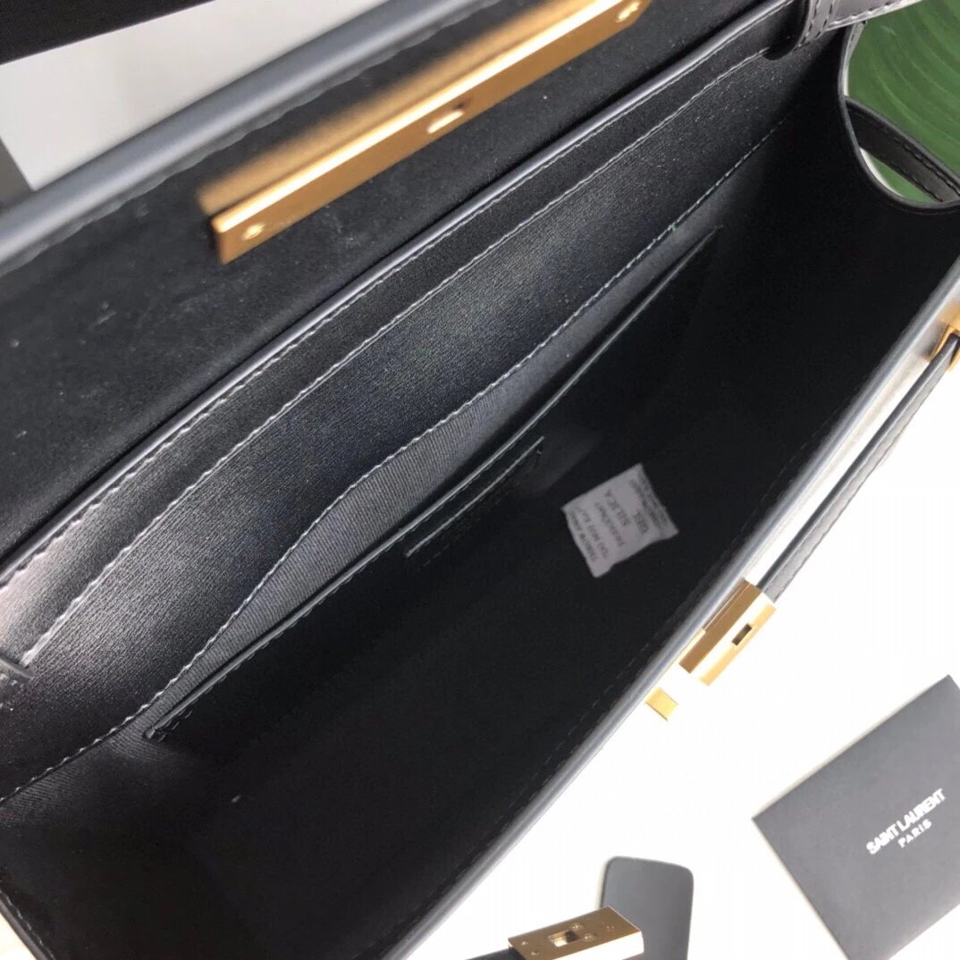 Manhattan曼哈顿法棍包 凯莉包 Y家原厂皮对版高版本鳄鱼纹黑金牙签纹牛皮翻盖包凯莉包单肩包斜挎包女包niki 13