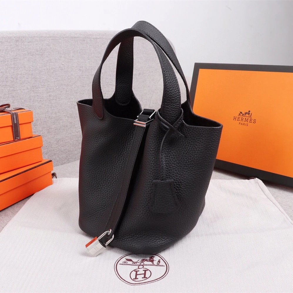 Black Silver Hardware Small