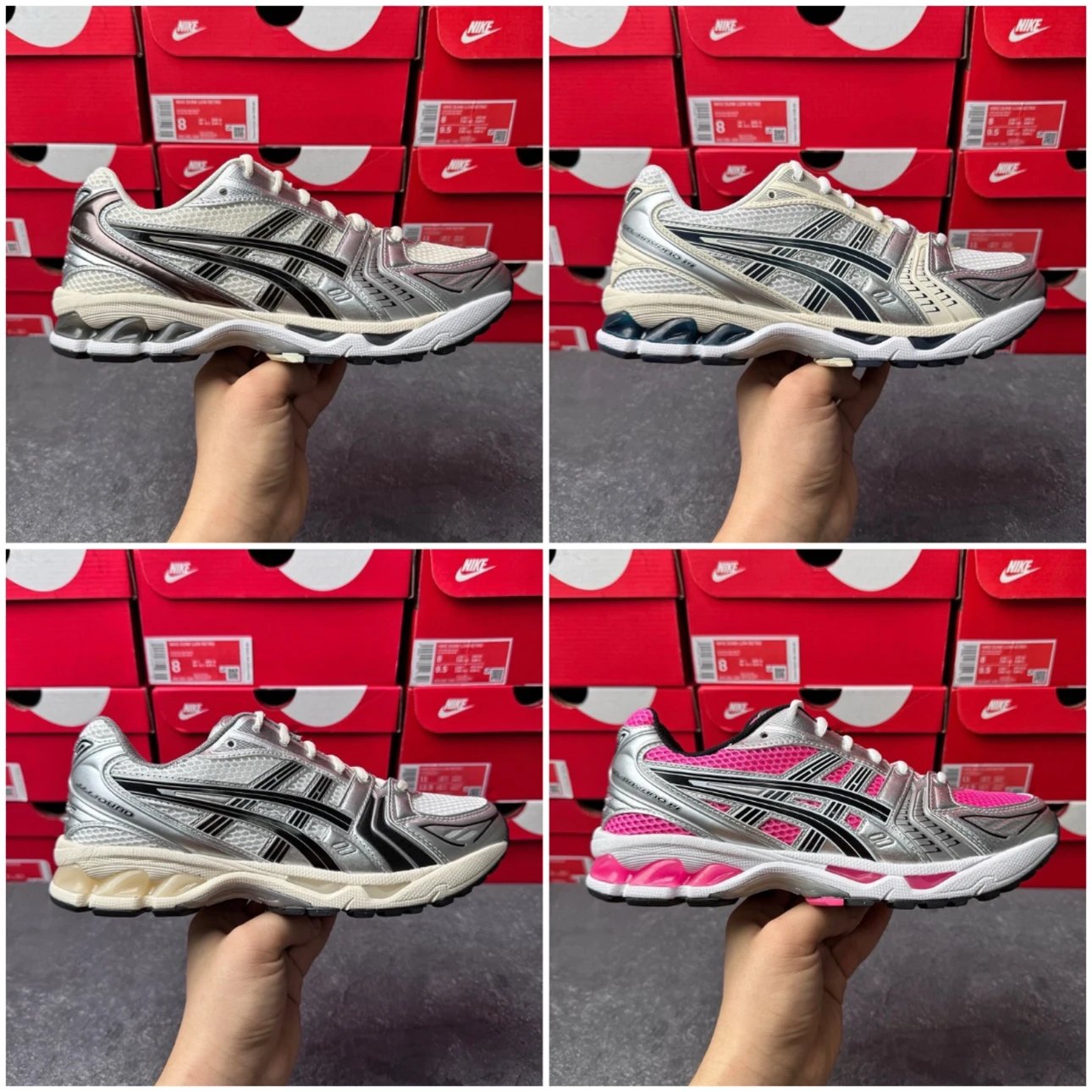 【现货天花版】Asics Gel-Kayano K14 亚瑟士低帮缓震透气舒适长跑鞋慢跑鞋跑步鞋跑鞋马拉松休闲鞋运动鞋潮鞋男鞋女鞋