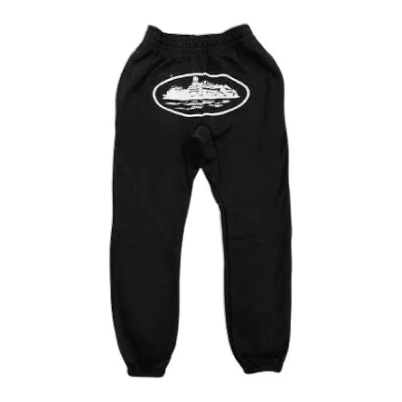 Black and white boat guard pants