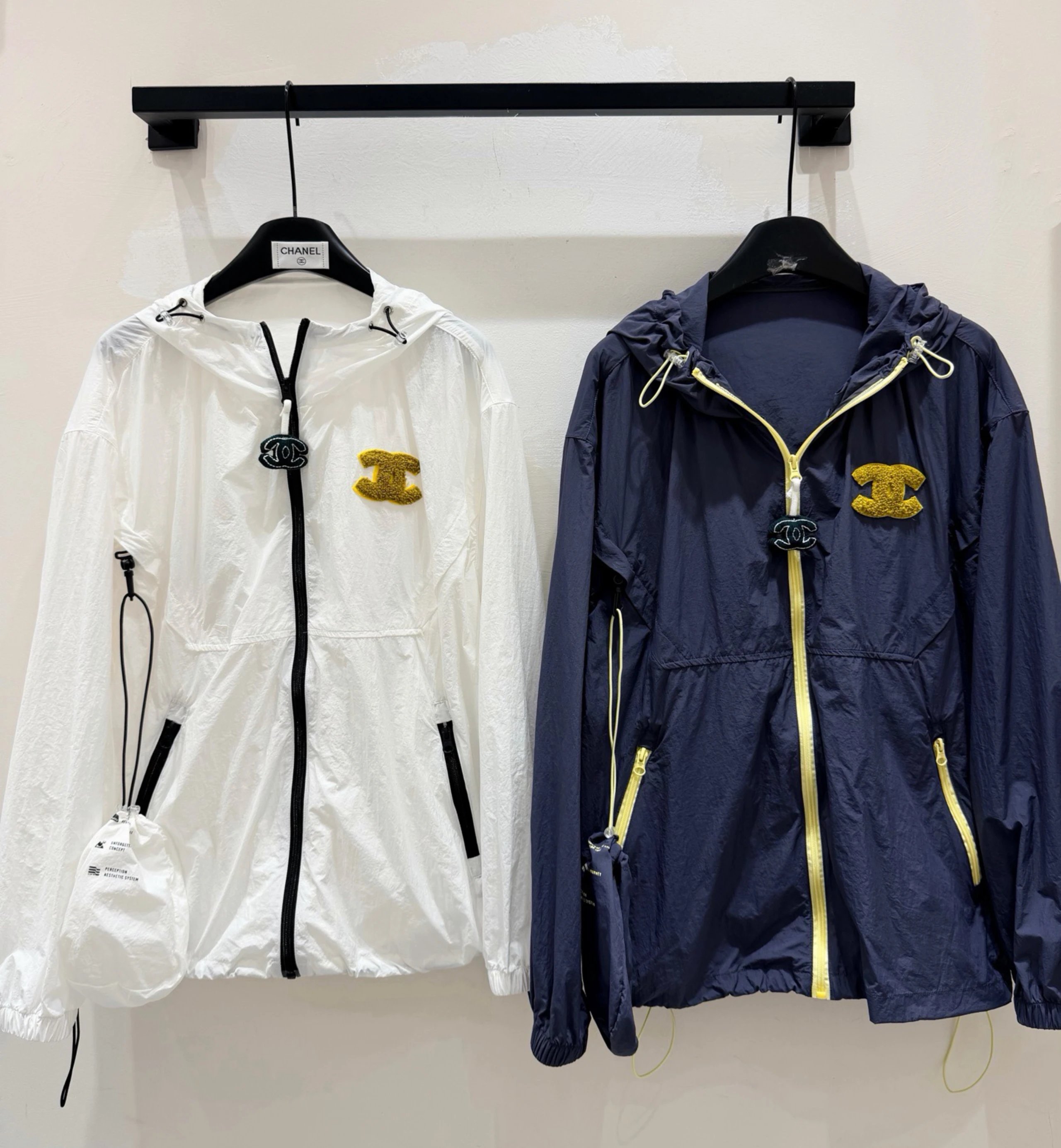 Chanel Style Two-Tone Hooded Lightweight Sun Protection Jacket for Women, New 2026 Collection