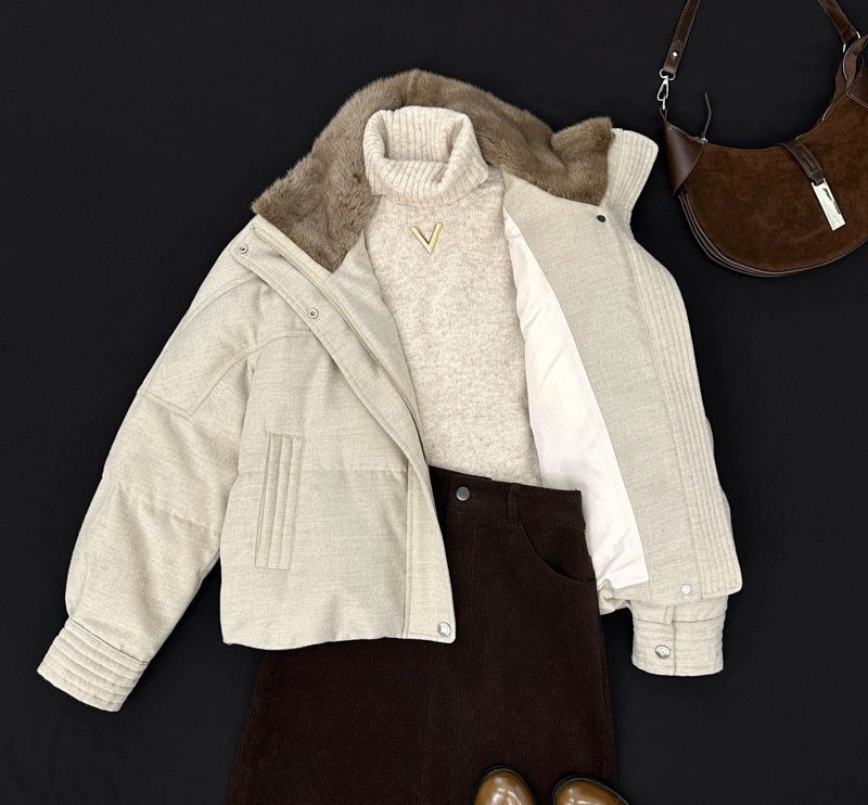 Down jacket from Jingjing