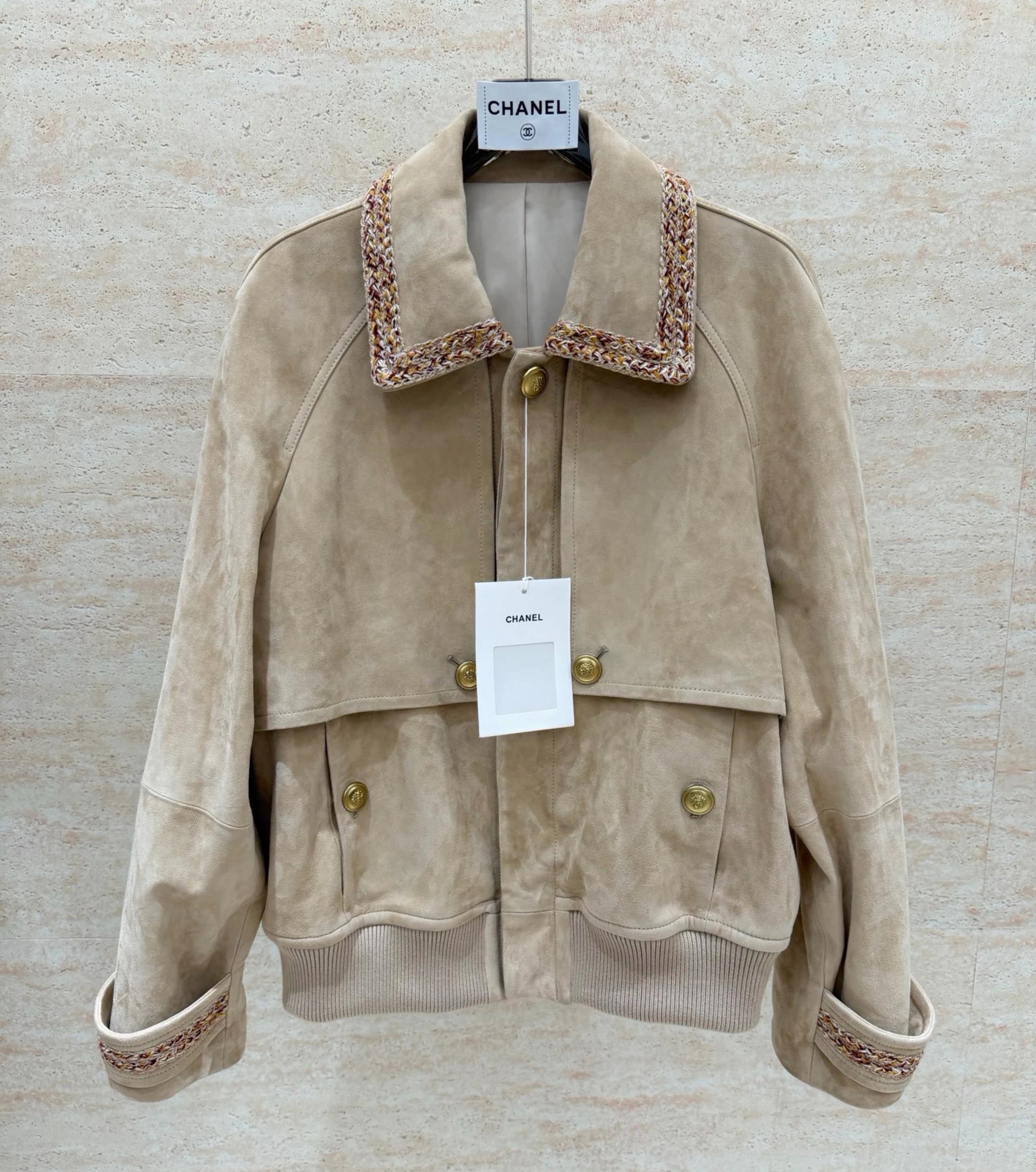 Xiaoxiangjia 2026AW counter synchronizes with Türkiye imported mixed cashmere leather coat women! 100% imported sheepskin!