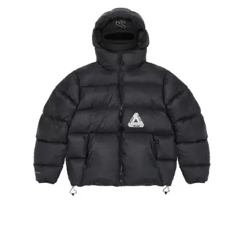 Palace x Moncler Genius Puffer Jacket Black Down-Jacket - 1