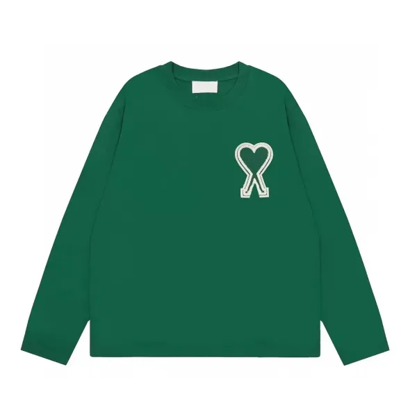 Comme des Garçons Play Heart Logo Long-Sleeve T-Shirt Forest Green - 1
