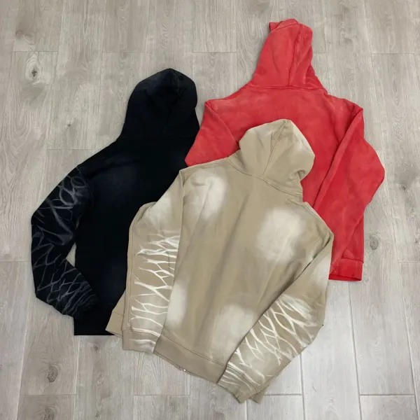 Off-White x Unknown Artist Statue of Liberty Graphic Hoodie Black - 3