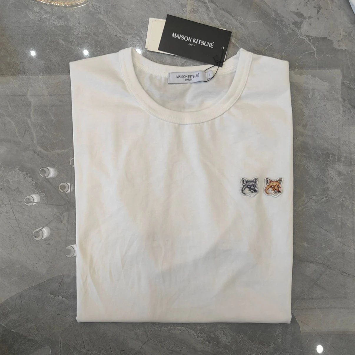 Maison Kitsuné Fox Head T-Shir