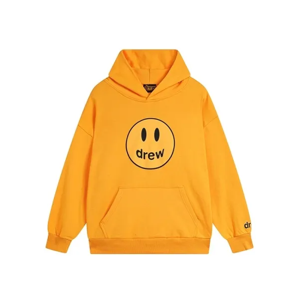 Drew House Smiley Face Hoodie Orange - 1