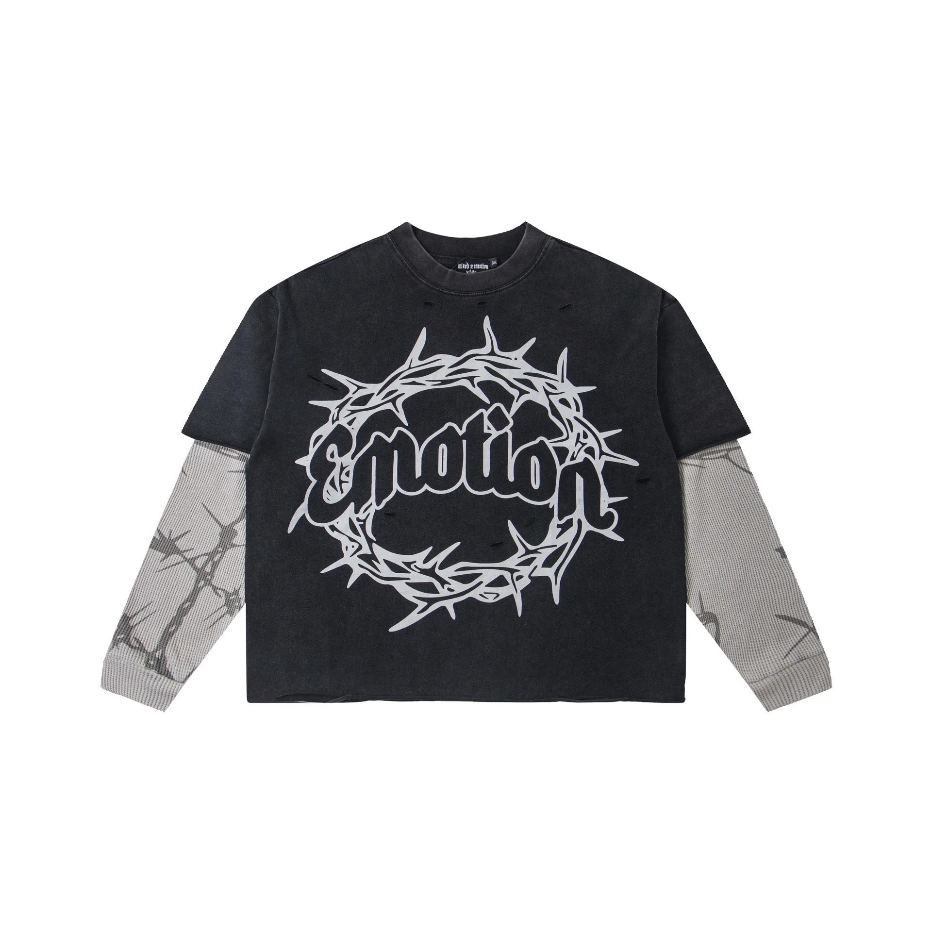 Mixed Emotion Hoodies & Sweatshirts Graphic Zip-Up Hoodie — 7