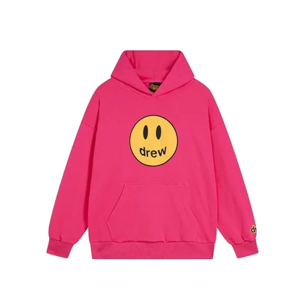 Drew House Smiley Face Hoodie Pink - 1