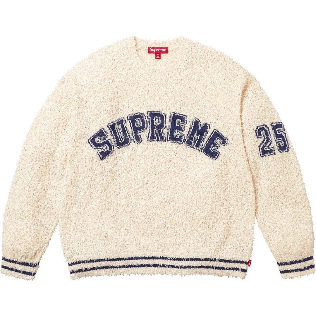 Supreme Snow White Knit Sweater White product detail 2 in Litbuy spreadsheet finds