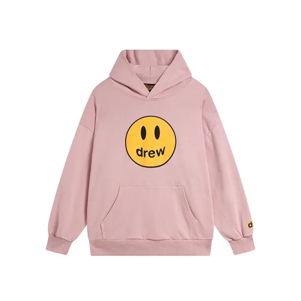 Drew House Smiley Face Pink Hoodie - 1