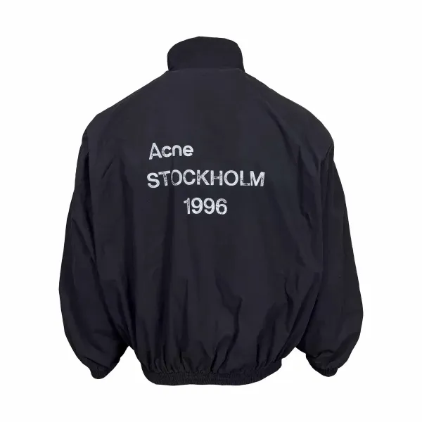 Acne Studios Stockholm 1996 Windbreaker Black Jacket - 1