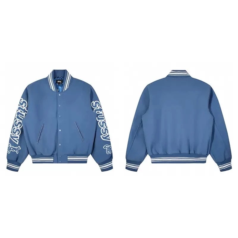 Side letter blue